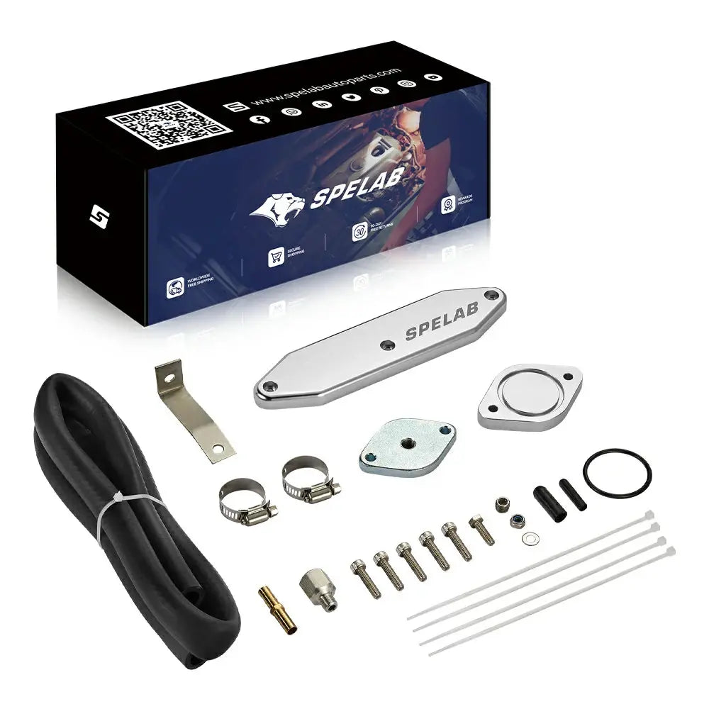 SPELAB 2011-2023 Ford 6.7L Powerstroke EGR Cooler Delete Kit