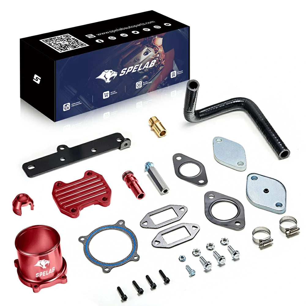 EGR Delete Kit For 2013-2018 Ram 6.7L Cummins Diesel Cooler & Throttle Valve | SPELAB-1