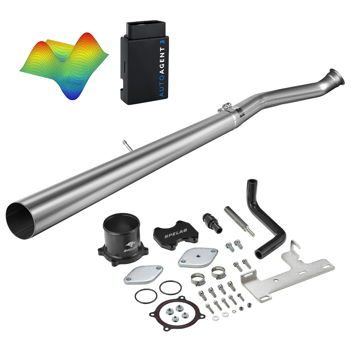 EZ LYNK Auto Agent 3 DPF/EGR All-in-One Delete Kit for 2010-2012 Dodge Ram 2500 3500 6.7L Diesel