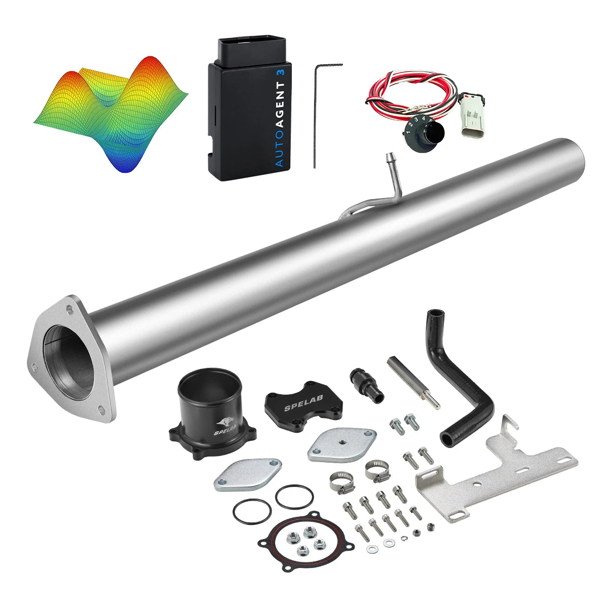 EZ LYNK Auto Agent 3 DPF/EGR All-in-One Delete Kit for 2010-2012 Dodge Ram 2500 3500 6.7L Diesel