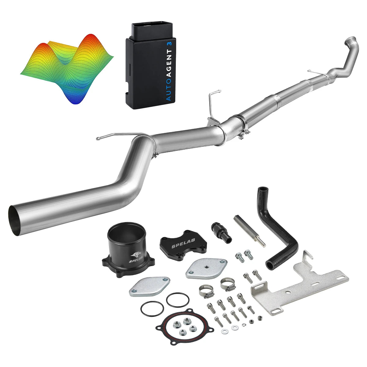 EZ LYNK Auto Agent 3 DPF/EGR All-in-One Delete Kit for 2010-2012 Dodge Ram 2500 3500 6.7L Diesel