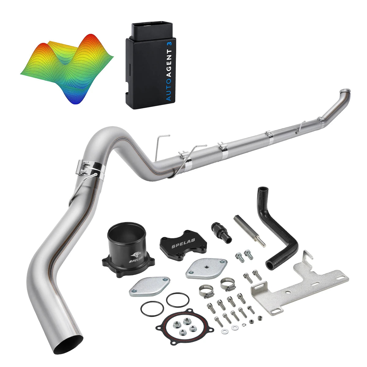 EZ LYNK Auto Agent 3 DPF/EGR All-in-One Delete Kit for 2010-2012 Dodge Ram 2500 3500 6.7L Diesel
