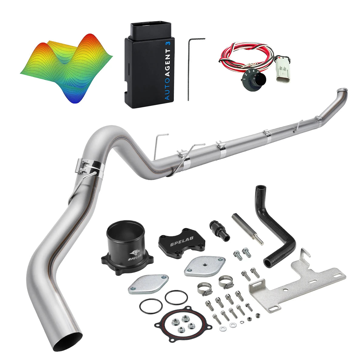 EZ LYNK Auto Agent 3 DPF/EGR All-in-One Delete Kit for 2010-2012 Dodge Ram 2500 3500 6.7L Diesel