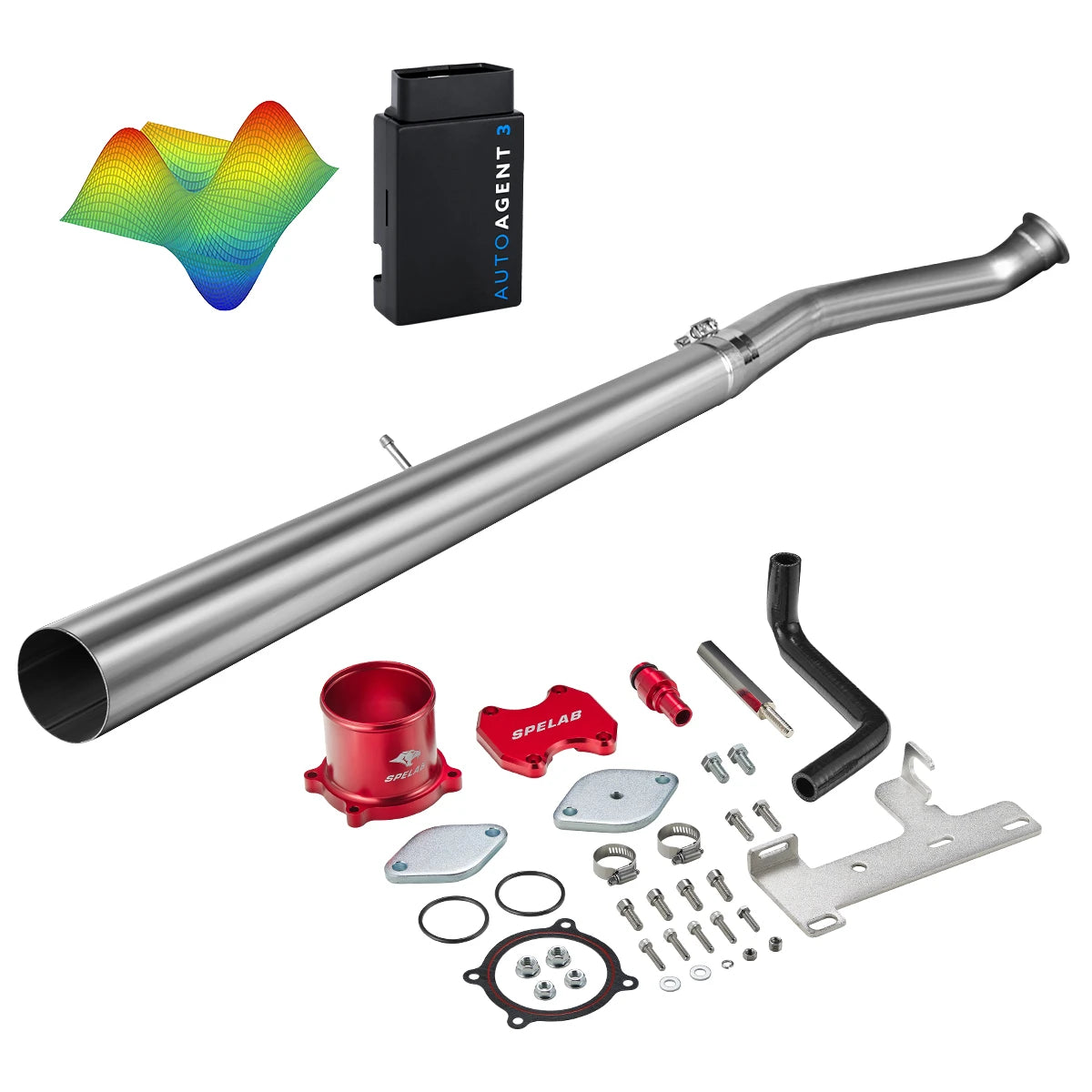 EZ LYNK Auto Agent 3 DPF/EGR All-in-One Delete Kit for 2010-2012 Dodge Ram 2500 3500 6.7L Diesel