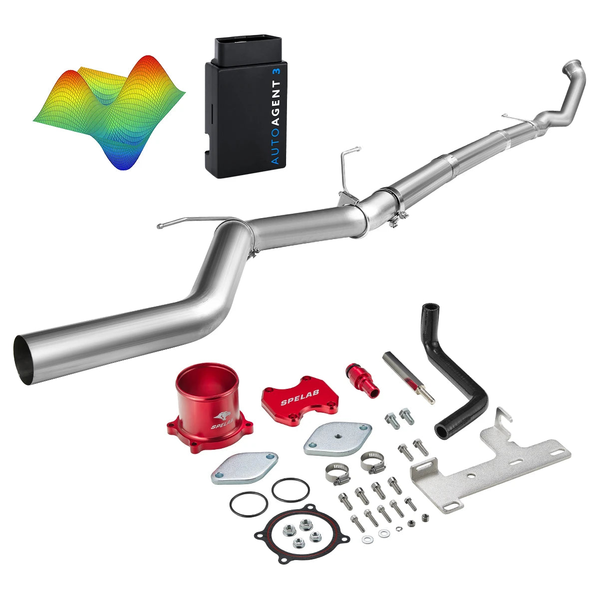 EZ LYNK Auto Agent 3 DPF/EGR All-in-One Delete Kit for 2010-2012 Dodge Ram 2500 3500 6.7L Diesel