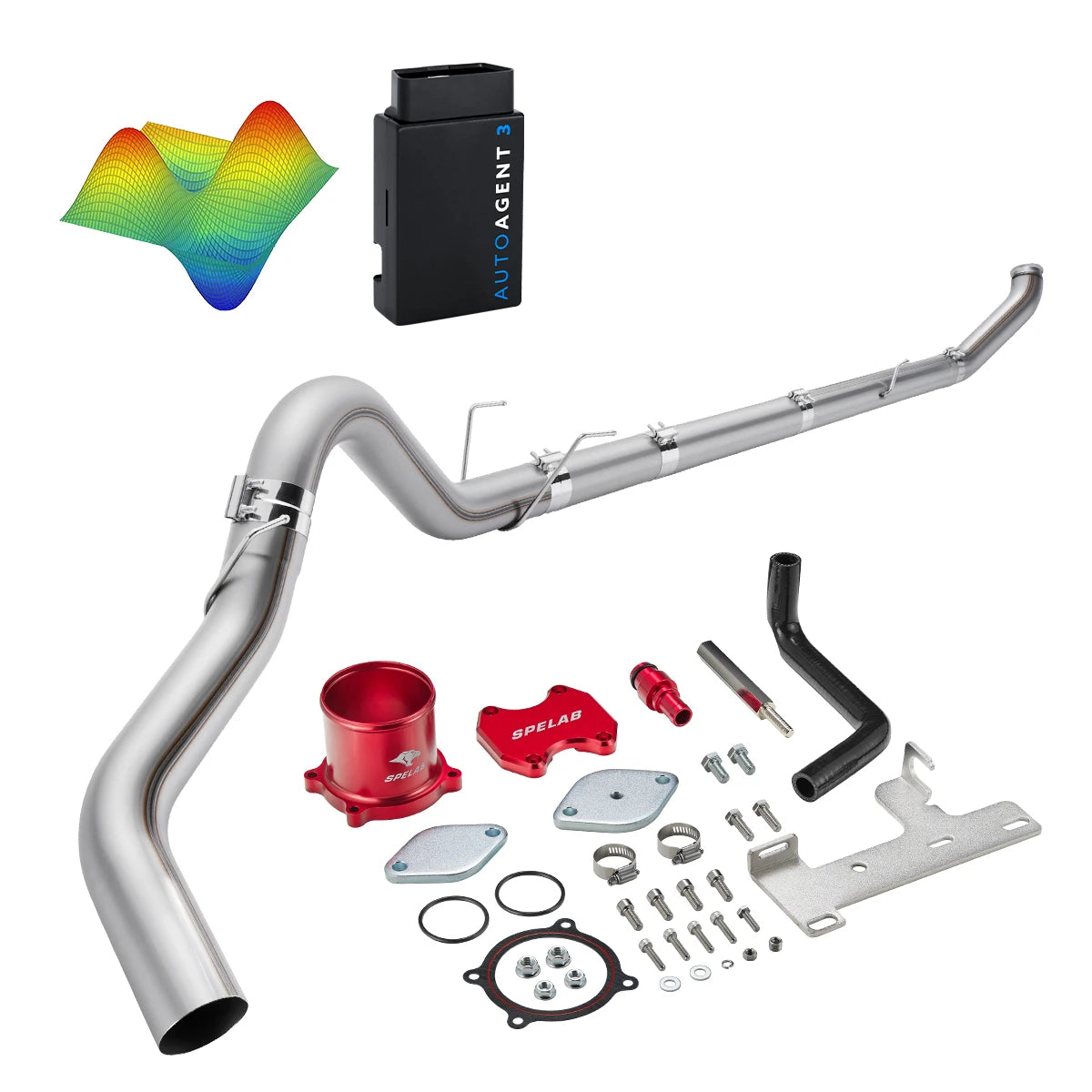 EZ LYNK Auto Agent 3 DPF/EGR All-in-One Delete Kit for 2010-2012 Dodge Ram 2500 3500 6.7L Diesel