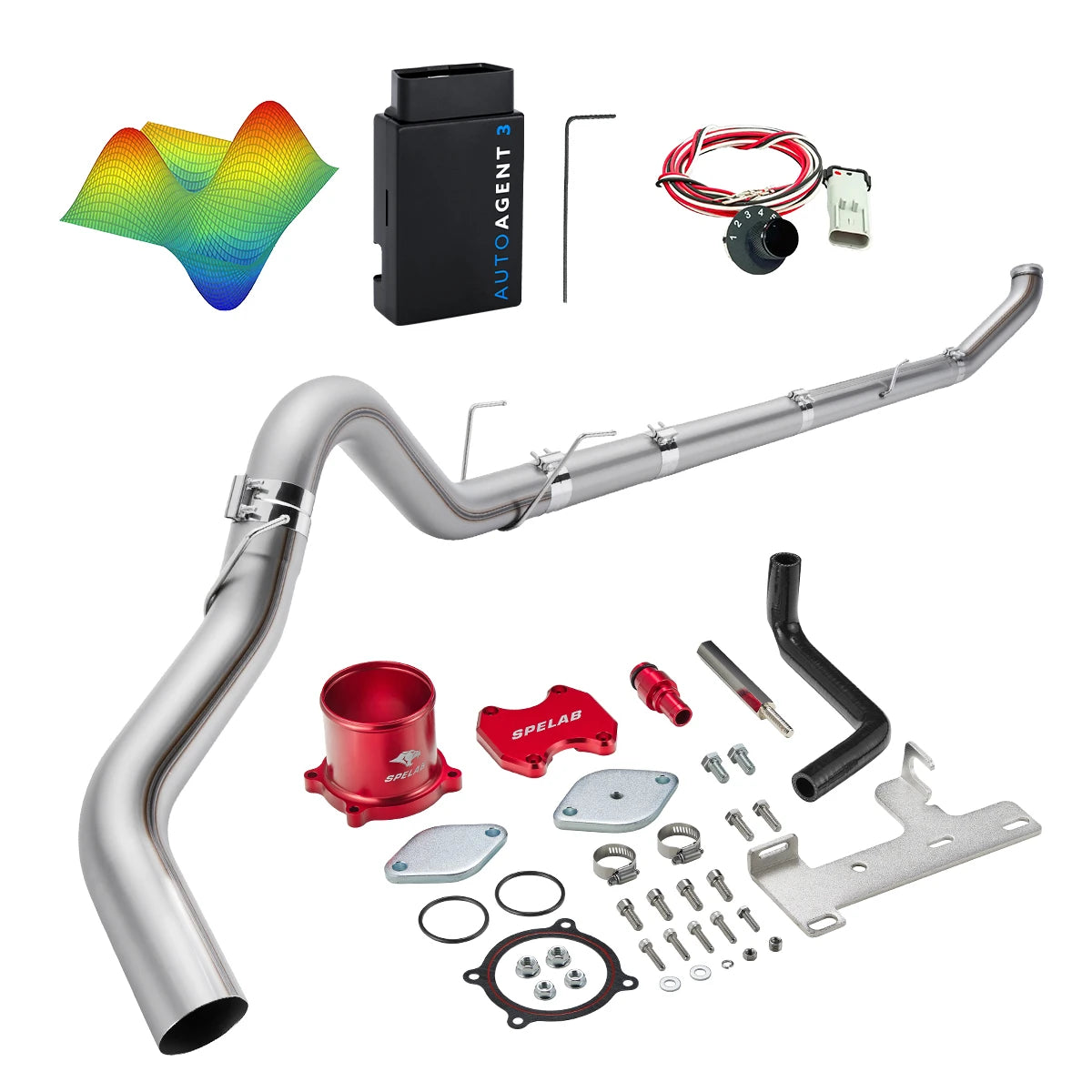 EZ LYNK Auto Agent 3 DPF/EGR All-in-One Delete Kit for 2010-2012 Dodge Ram 2500 3500 6.7L Diesel
