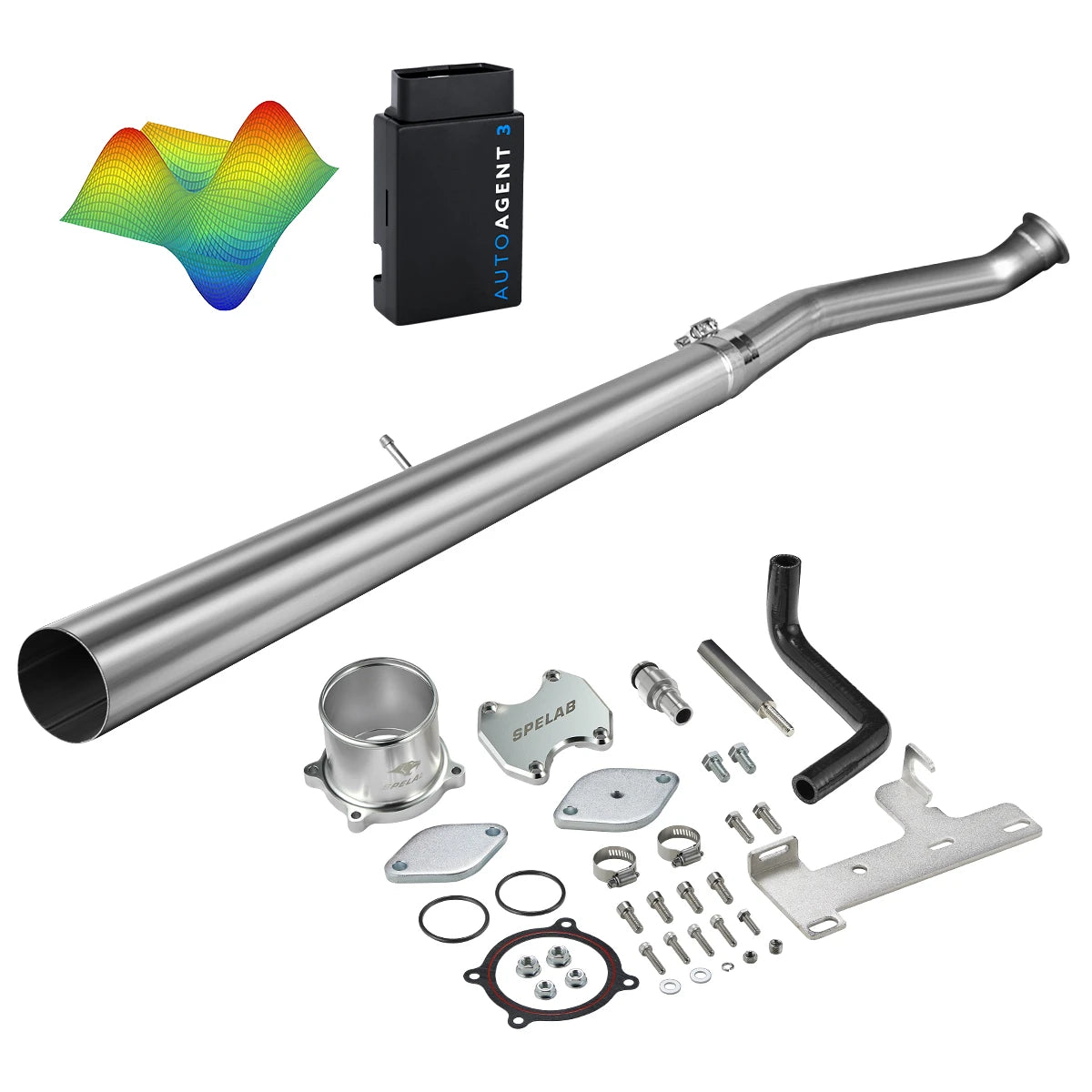 EZ LYNK Auto Agent 3 DPF/EGR All-in-One Delete Kit for 2010-2012 Dodge Ram 2500 3500 6.7L Diesel