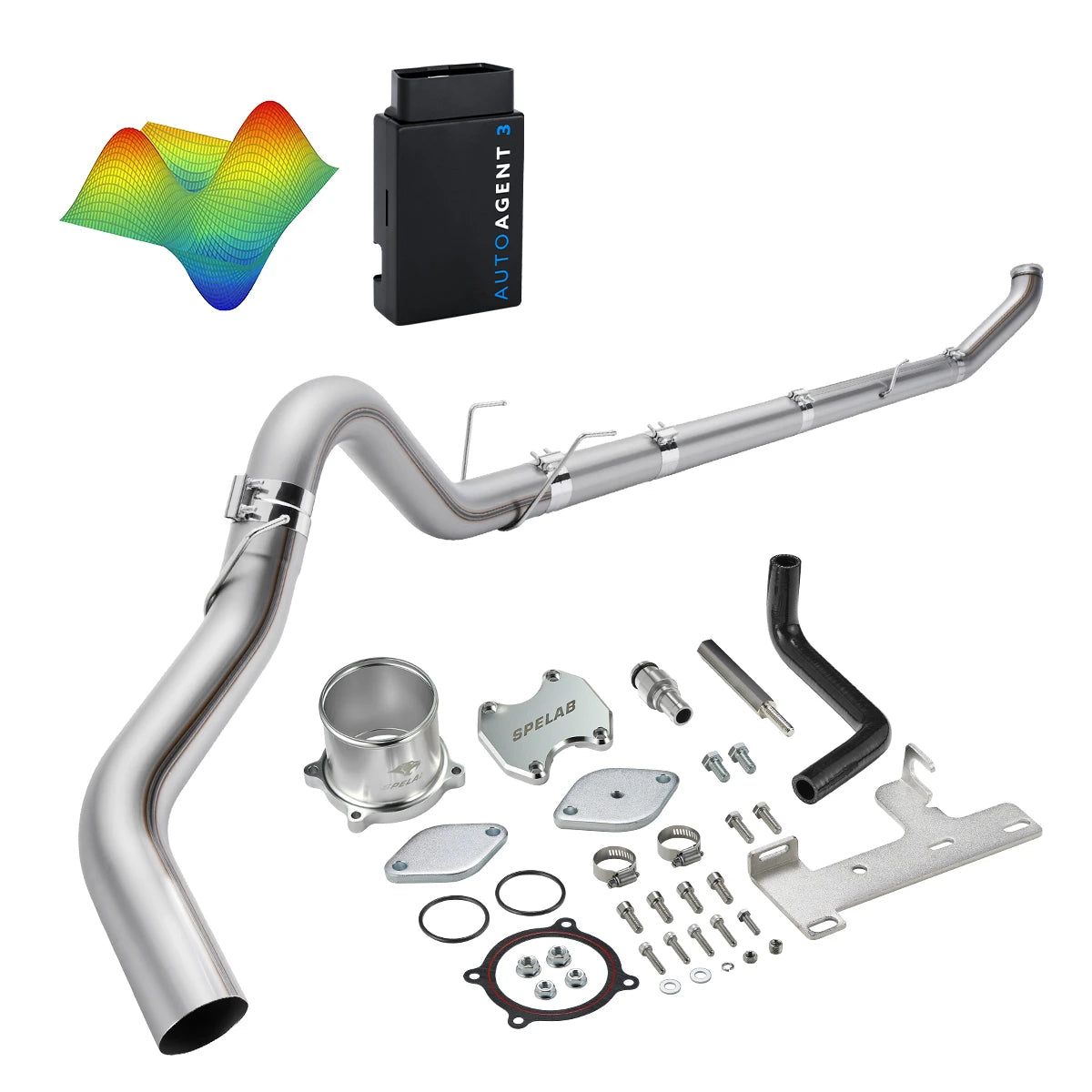 EZ LYNK Auto Agent 3 DPF/EGR All-in-One Delete Kit for 2010-2012 Dodge Ram 2500 3500 6.7L Diesel
