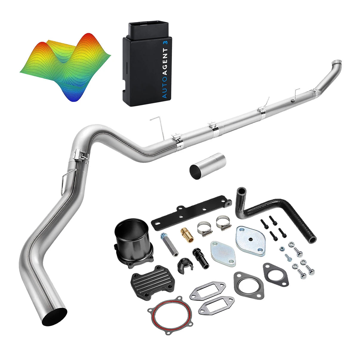 EZ LYNK Auto Agent 3 DPF/EGR All-in-One Delete Kit for 2013-2018 Dodge Ram 6.7L Diesel 2500 3500