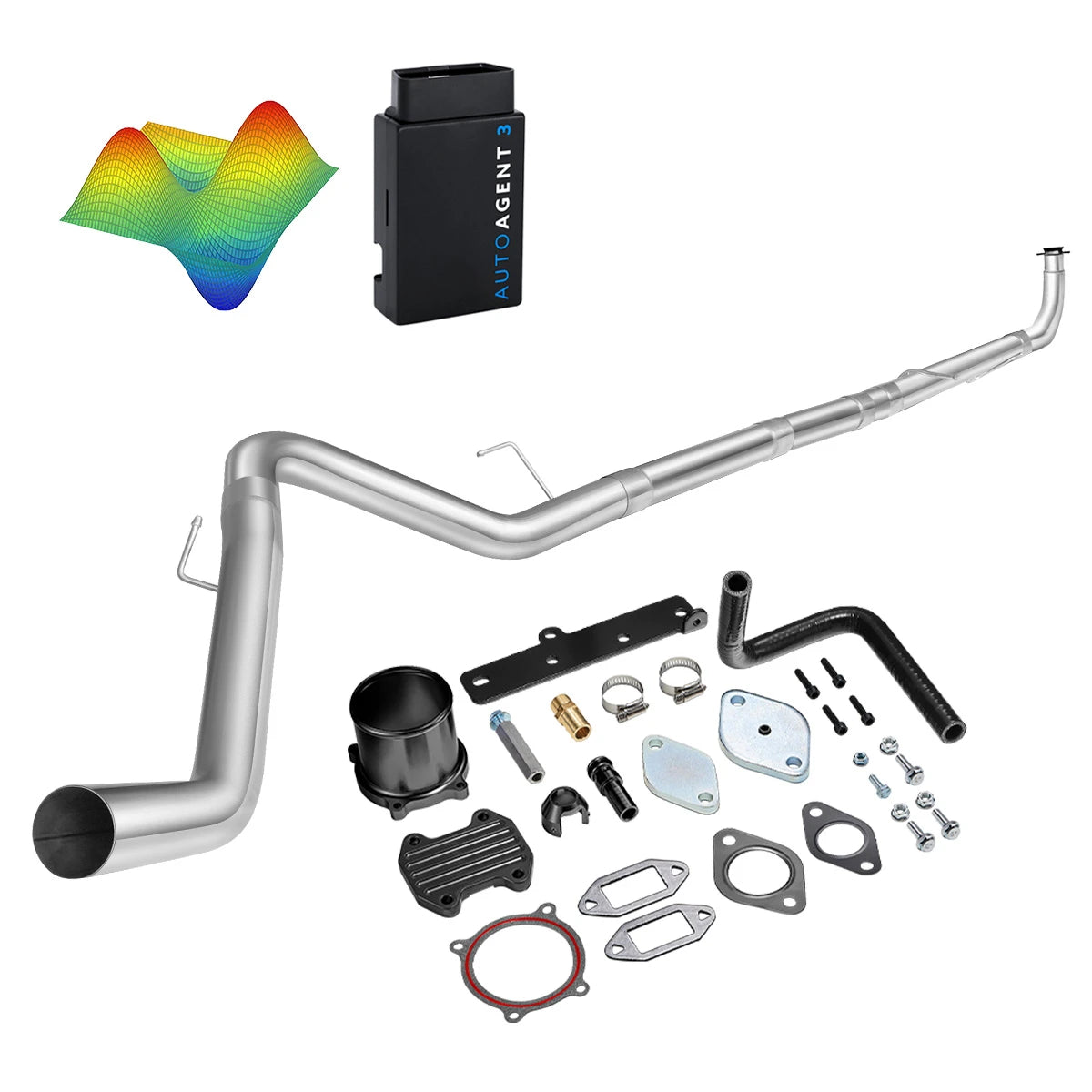 EZ LYNK Auto Agent 3 DPF/EGR All-in-One Delete Kit for 2013-2018 Dodge Ram 6.7L Diesel 2500 3500