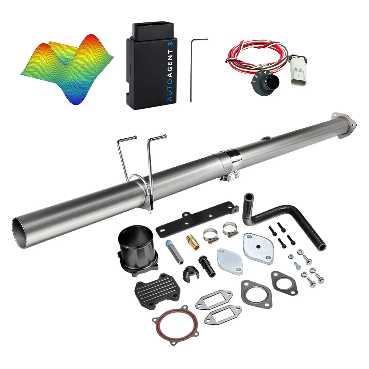 EZ LYNK Auto Agent 3 DPF/EGR All-in-One Delete Kit for 2013-2018 Dodge Ram 6.7L Diesel 2500 3500