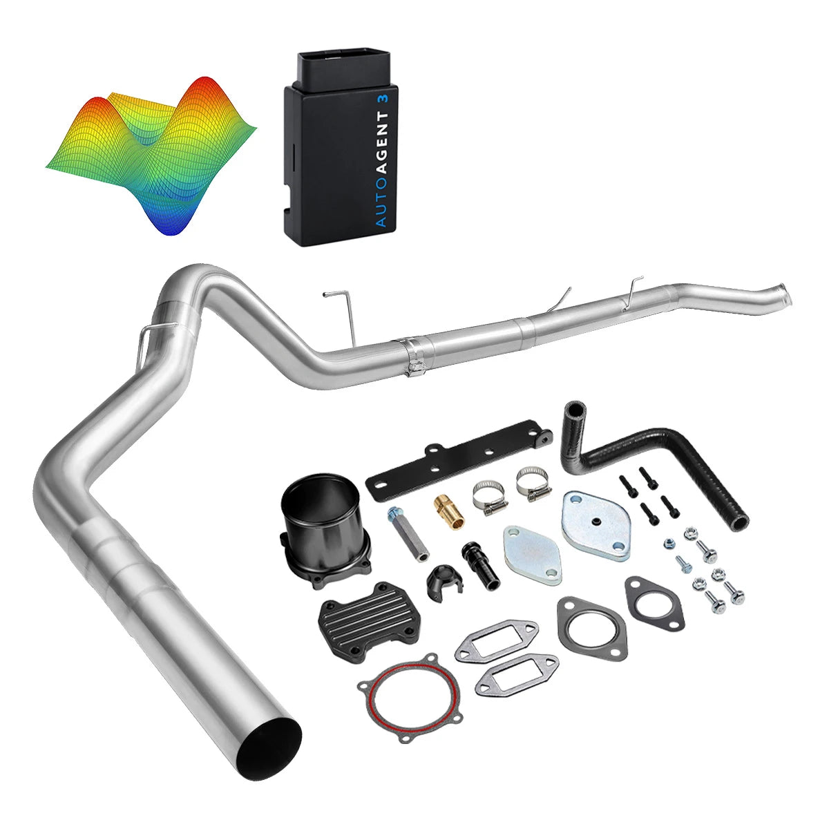 EZ LYNK Auto Agent 3 DPF/EGR All-in-One Delete Kit for 2013-2018 Dodge Ram 6.7L Diesel 2500 3500