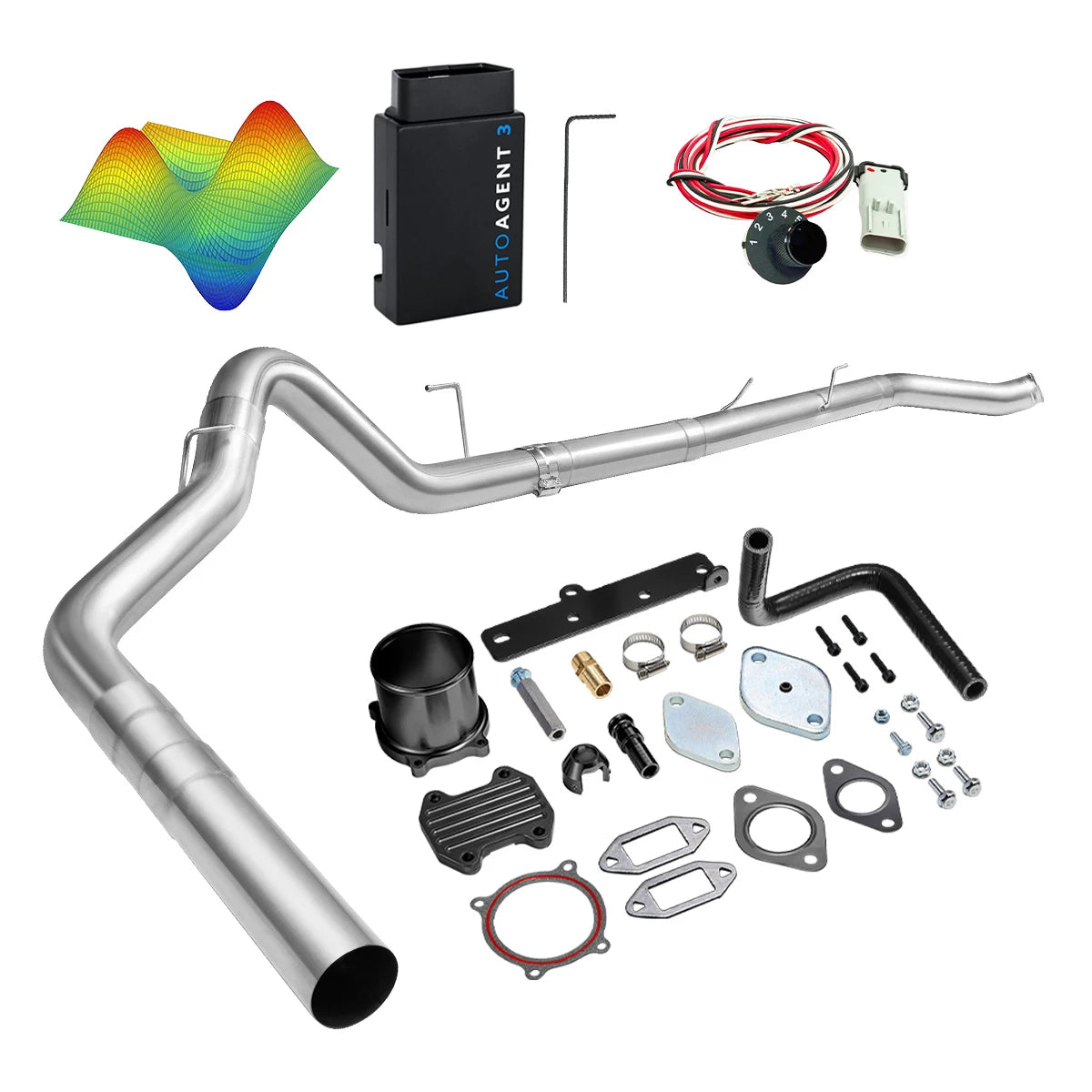 EZ LYNK Auto Agent 3 DPF/EGR All-in-One Delete Kit for 2013-2018 Dodge Ram 6.7L Diesel 2500 3500