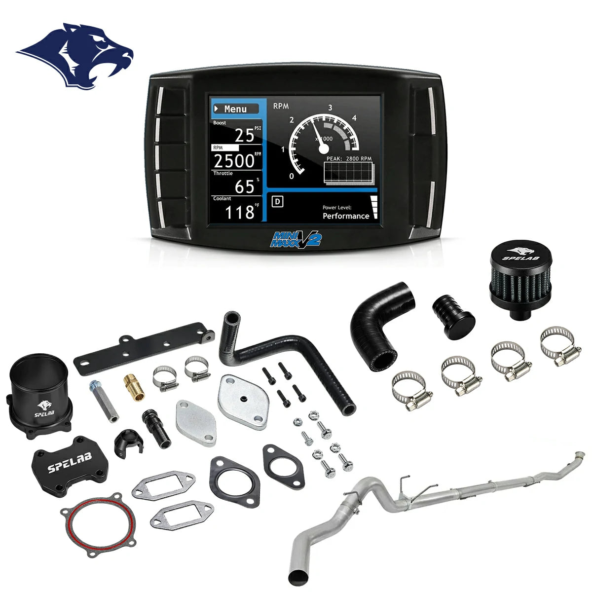 EGR/DPF/CCV/DEF Delete for 2013-2018 Dodge Ram 6.7L Diesel All-in-One Kit |SPELAB