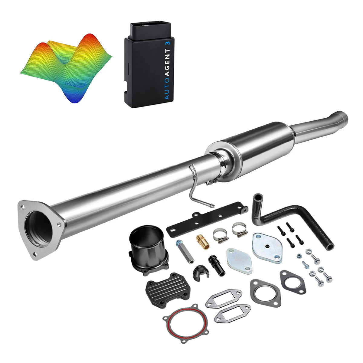EZ LYNK Auto Agent 3 DPF/EGR All-in-One Delete Kit for 2013-2018 Dodge Ram 6.7L Diesel 2500 3500