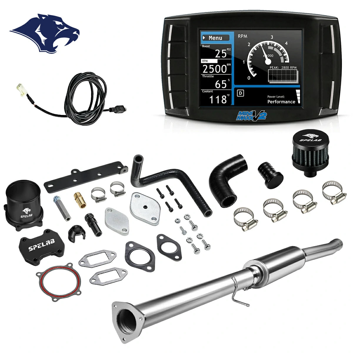 EGR/DPF/CCV/DEF Delete for 2013-2018 Dodge Ram 6.7L Diesel All-in-One Kit |SPELAB