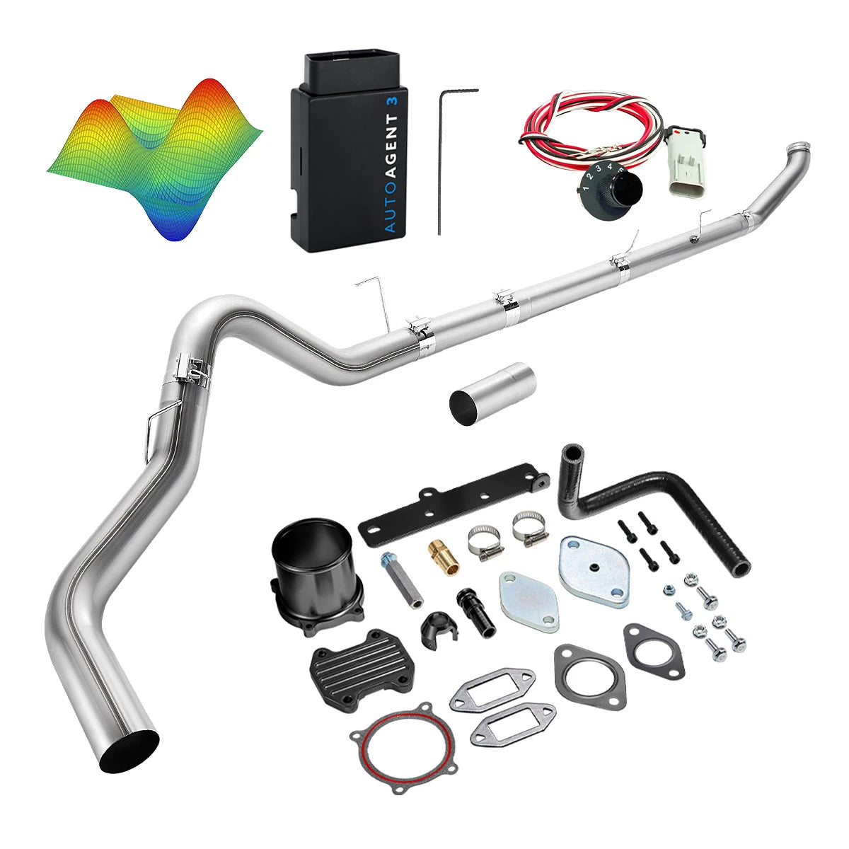 EZ LYNK Auto Agent 3 DPF/EGR All-in-One Delete Kit for 2013-2018 Dodge Ram 6.7L Diesel 2500 3500
