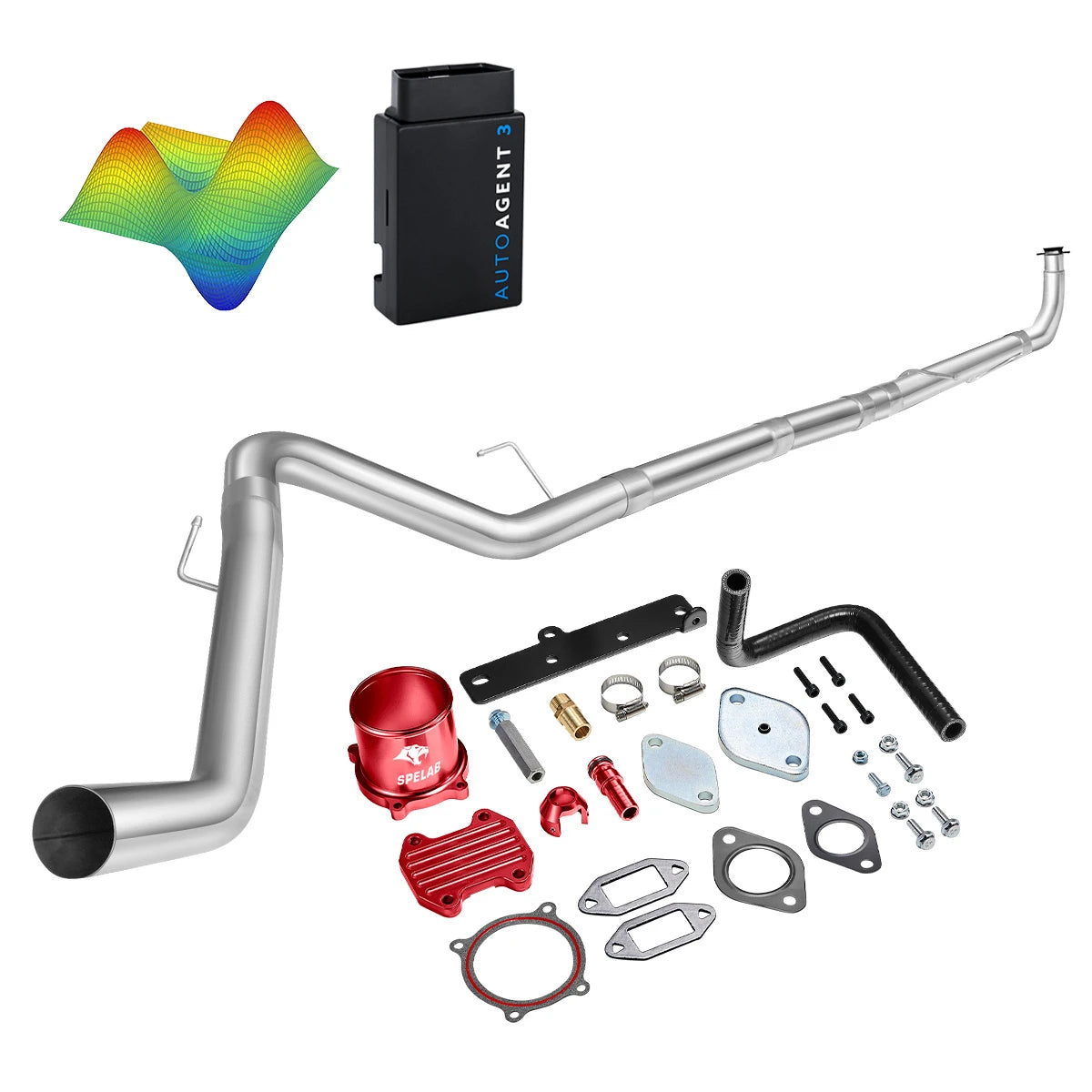 EZ LYNK Auto Agent 3 DPF/EGR All-in-One Delete Kit for 2013-2018 Dodge Ram 6.7L Diesel 2500 3500