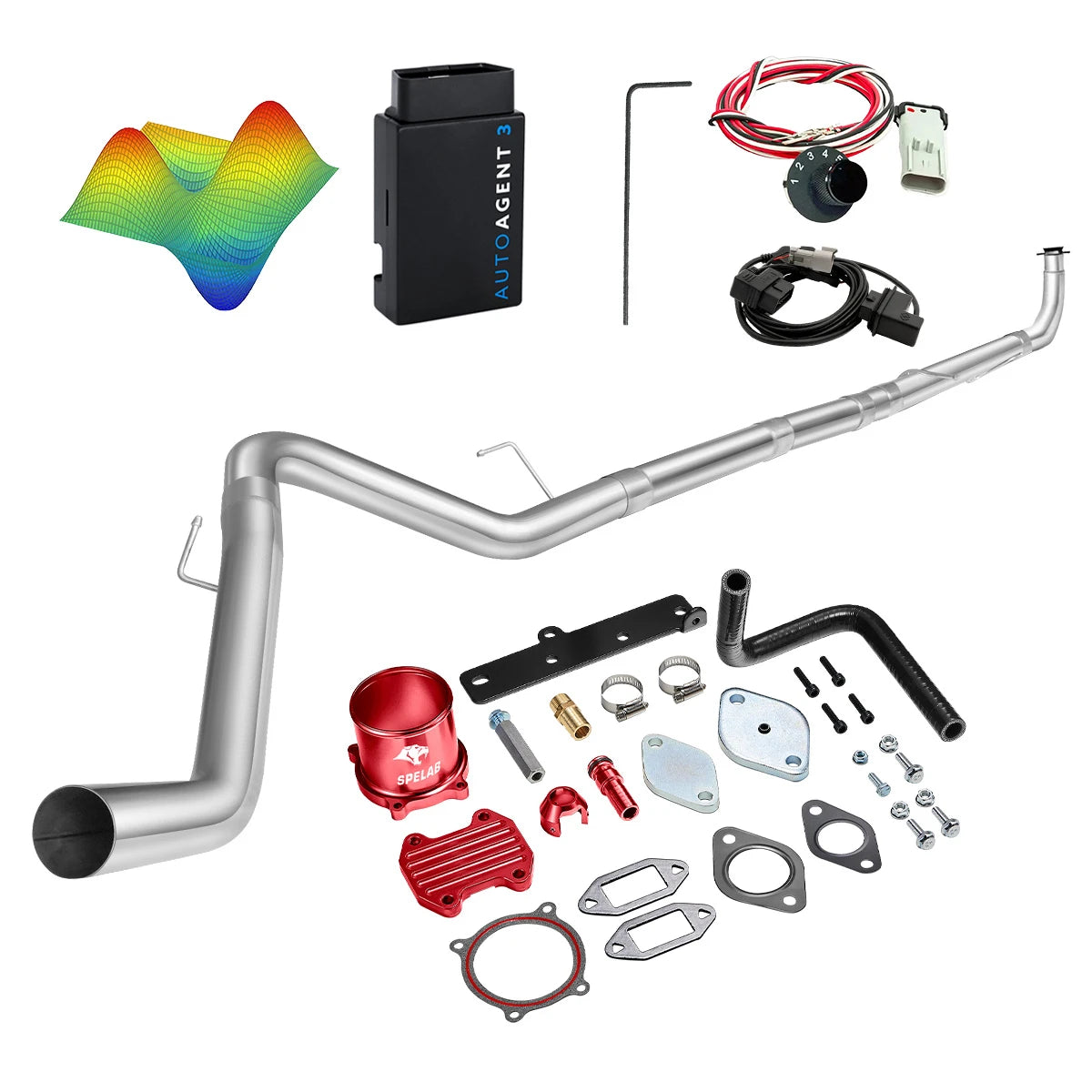 EZ LYNK Auto Agent 3 DPF/EGR All-in-One Delete Kit for 2013-2018 Dodge Ram 6.7L Diesel 2500 3500