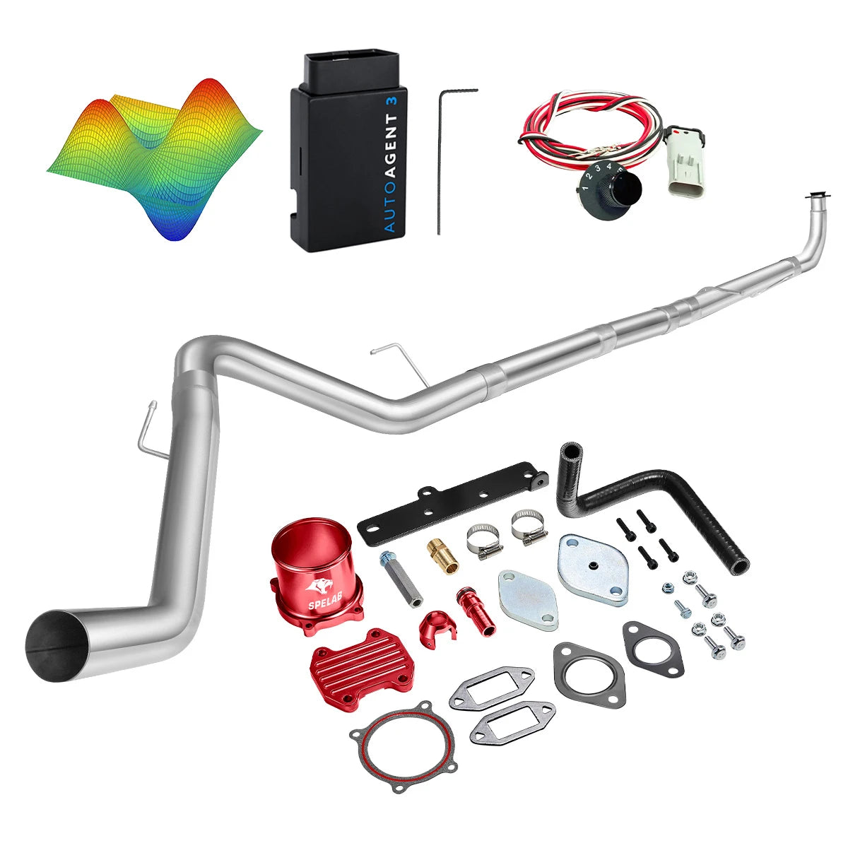 EZ LYNK Auto Agent 3 DPF/EGR All-in-One Delete Kit for 2013-2018 Dodge Ram 6.7L Diesel 2500 3500