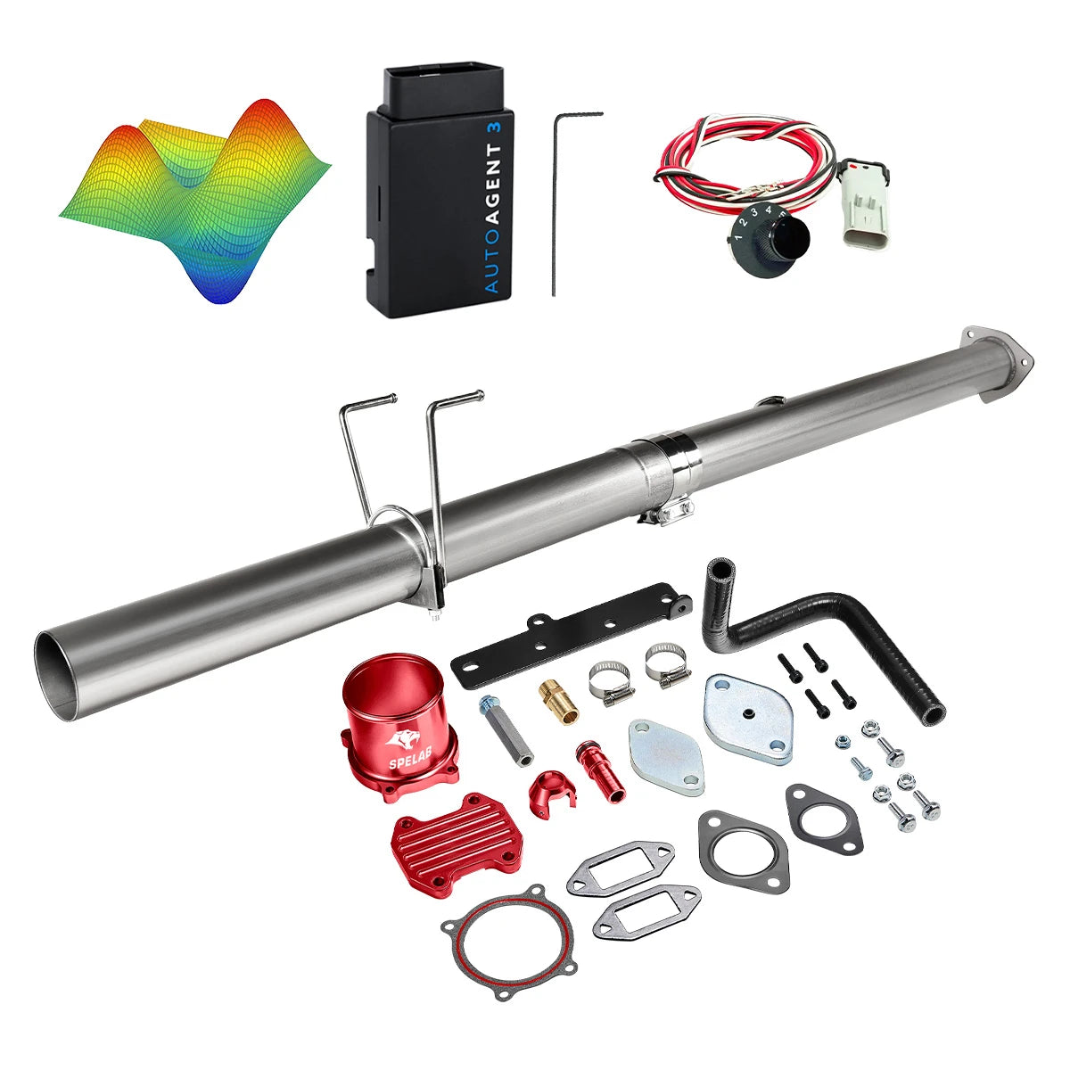 EZ LYNK Auto Agent 3 DPF/EGR All-in-One Delete Kit for 2013-2018 Dodge Ram 6.7L Diesel 2500 3500