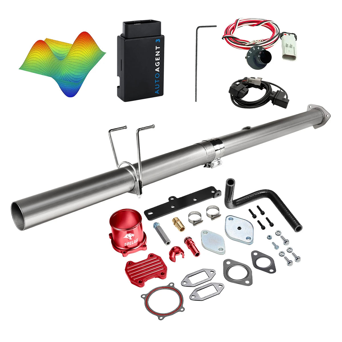 EZ LYNK Auto Agent 3 DPF/EGR All-in-One Delete Kit for 2013-2018 Dodge Ram 6.7L Diesel 2500 3500