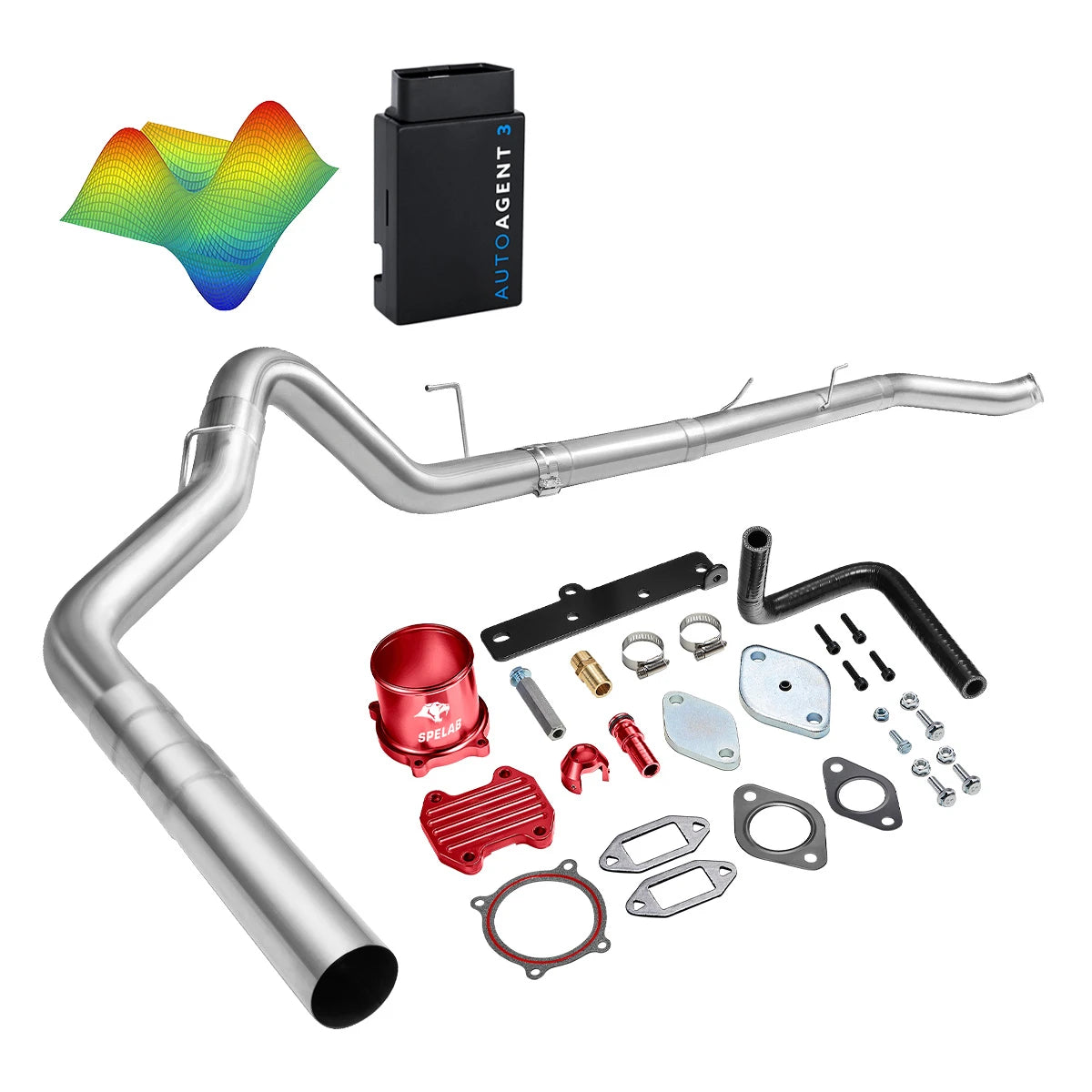 EZ LYNK Auto Agent 3 DPF/EGR All-in-One Delete Kit for 2013-2018 Dodge Ram 6.7L Diesel 2500 3500