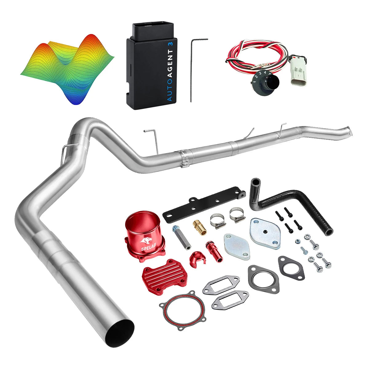 EZ LYNK Auto Agent 3 DPF/EGR All-in-One Delete Kit for 2013-2018 Dodge Ram 6.7L Diesel 2500 3500