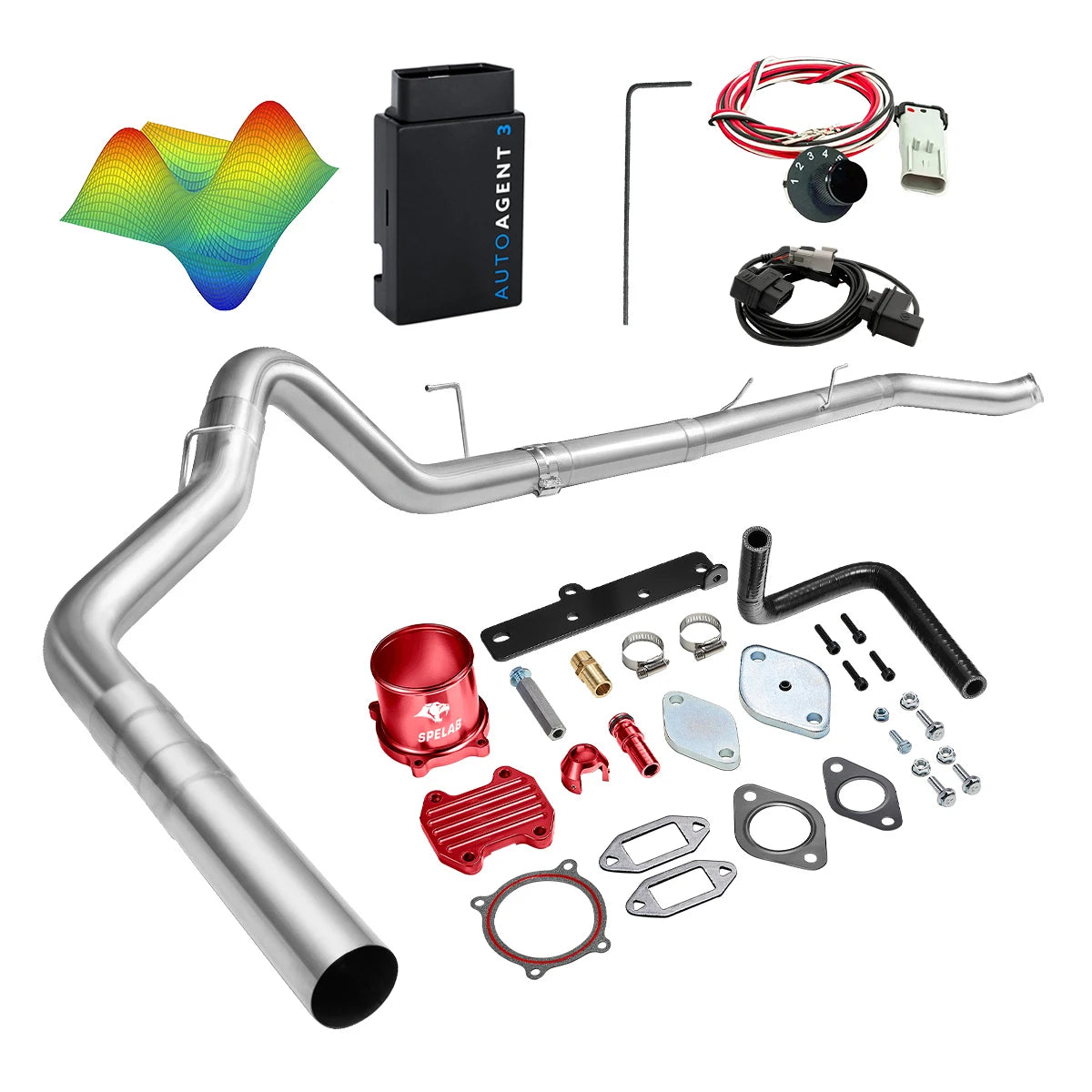 EZ LYNK Auto Agent 3 DPF/EGR All-in-One Delete Kit for 2013-2018 Dodge Ram 6.7L Diesel 2500 3500