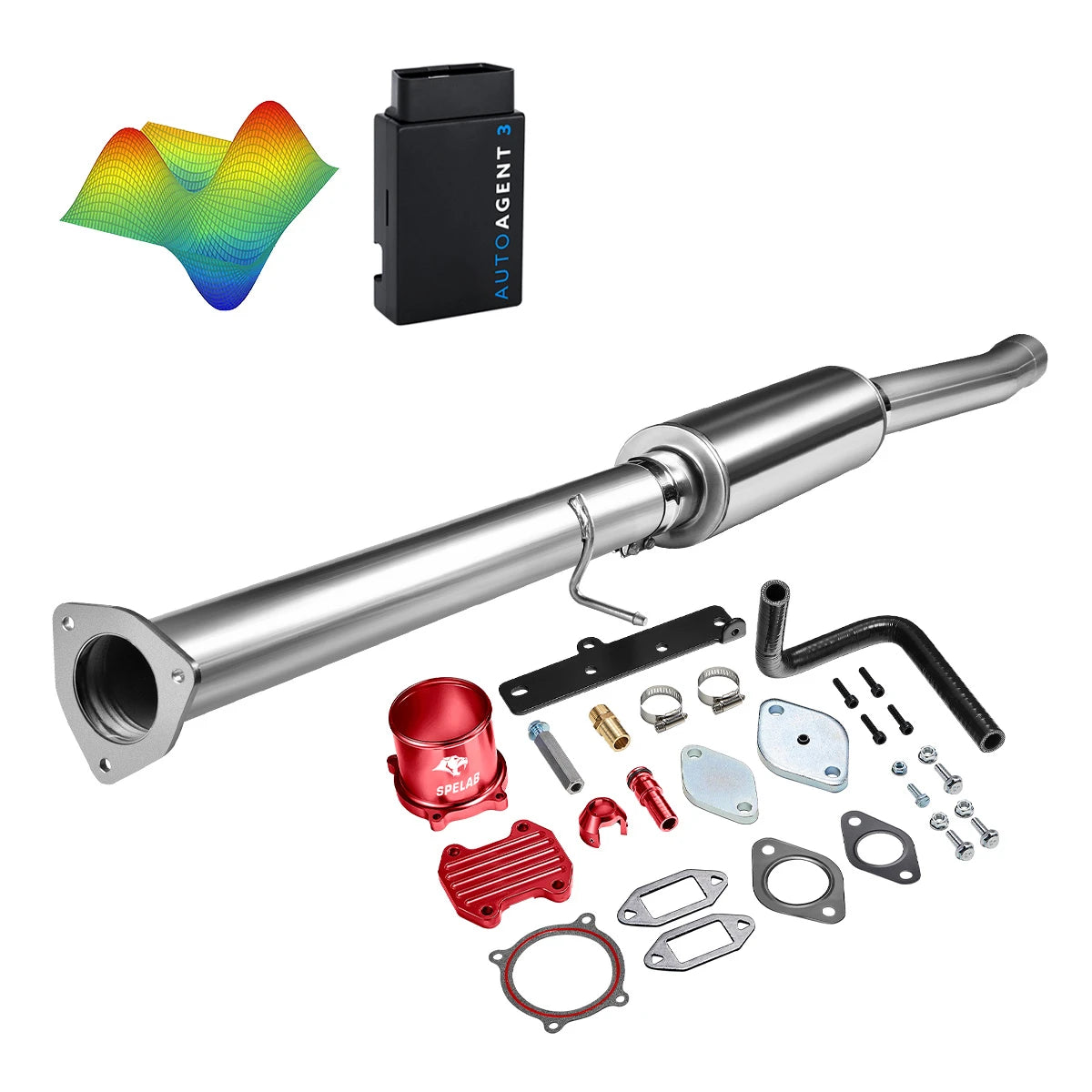 EZ LYNK Auto Agent 3 DPF/EGR All-in-One Delete Kit for 2013-2018 Dodge Ram 6.7L Diesel 2500 3500