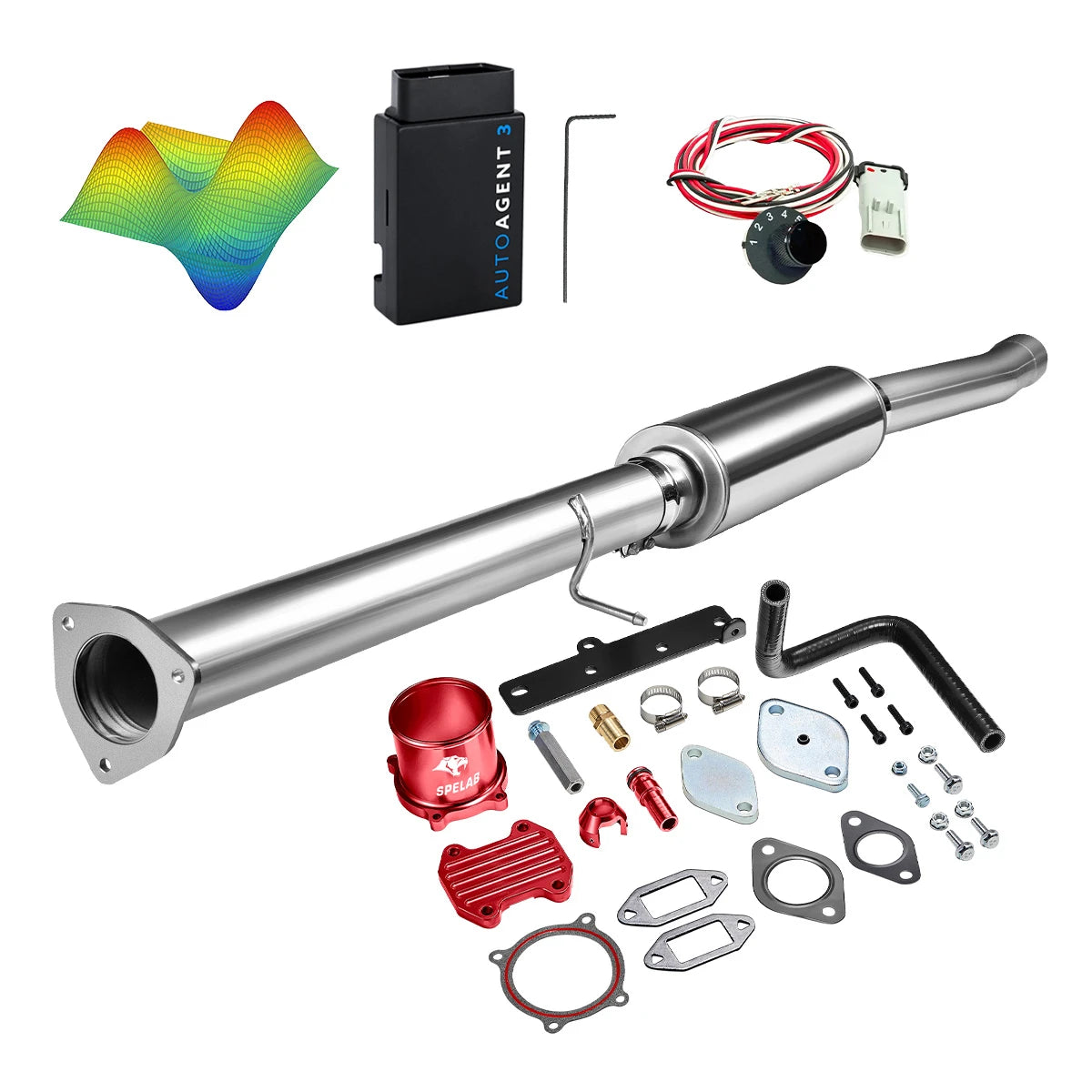 EZ LYNK Auto Agent 3 DPF/EGR All-in-One Delete Kit for 2013-2018 Dodge Ram 6.7L Diesel 2500 3500