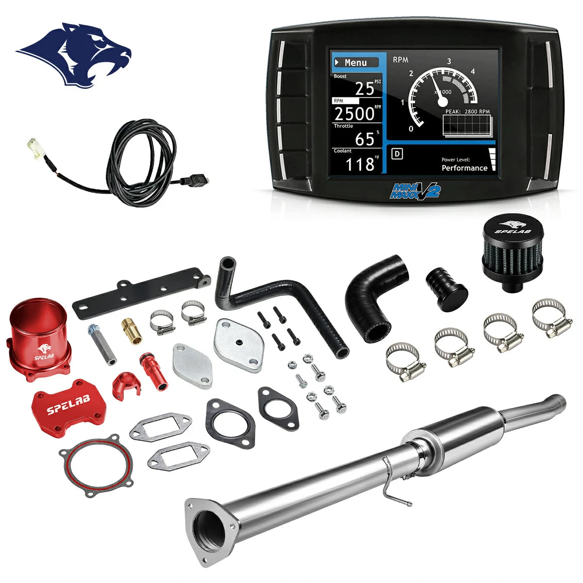 EGR/DPF/CCV/DEF Delete for 2013-2018 Dodge Ram 6.7L Diesel All-in-One Kit |SPELAB