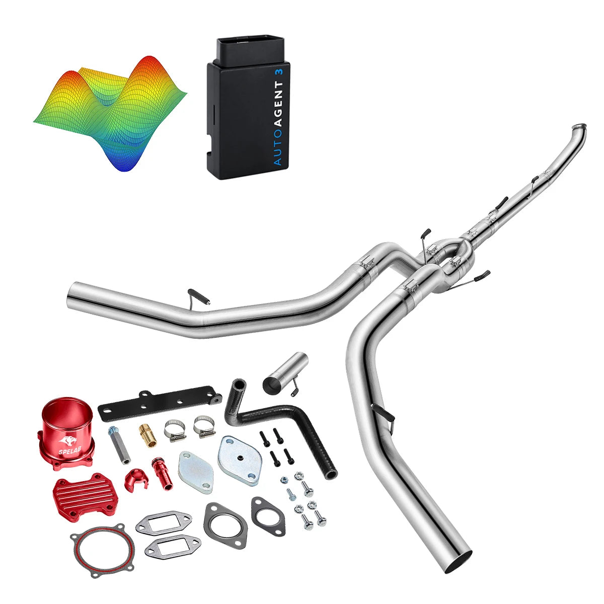 EZ LYNK Auto Agent 3 DPF/EGR All-in-One Delete Kit for 2013-2018 Dodge Ram 6.7L Diesel 2500 3500