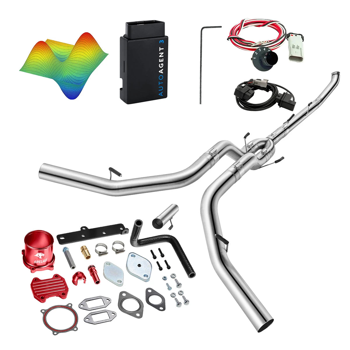 EZ LYNK Auto Agent 3 DPF/EGR All-in-One Delete Kit for 2013-2018 Dodge Ram 6.7L Diesel 2500 3500
