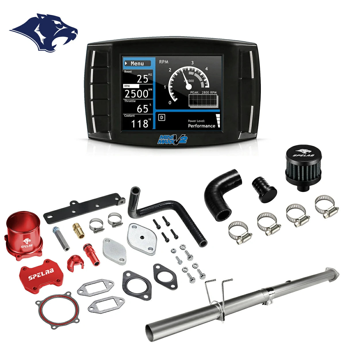 EGR/DPF/CCV/DEF Delete for 2013-2018 Dodge Ram 6.7L Diesel All-in-One Kit |SPELAB