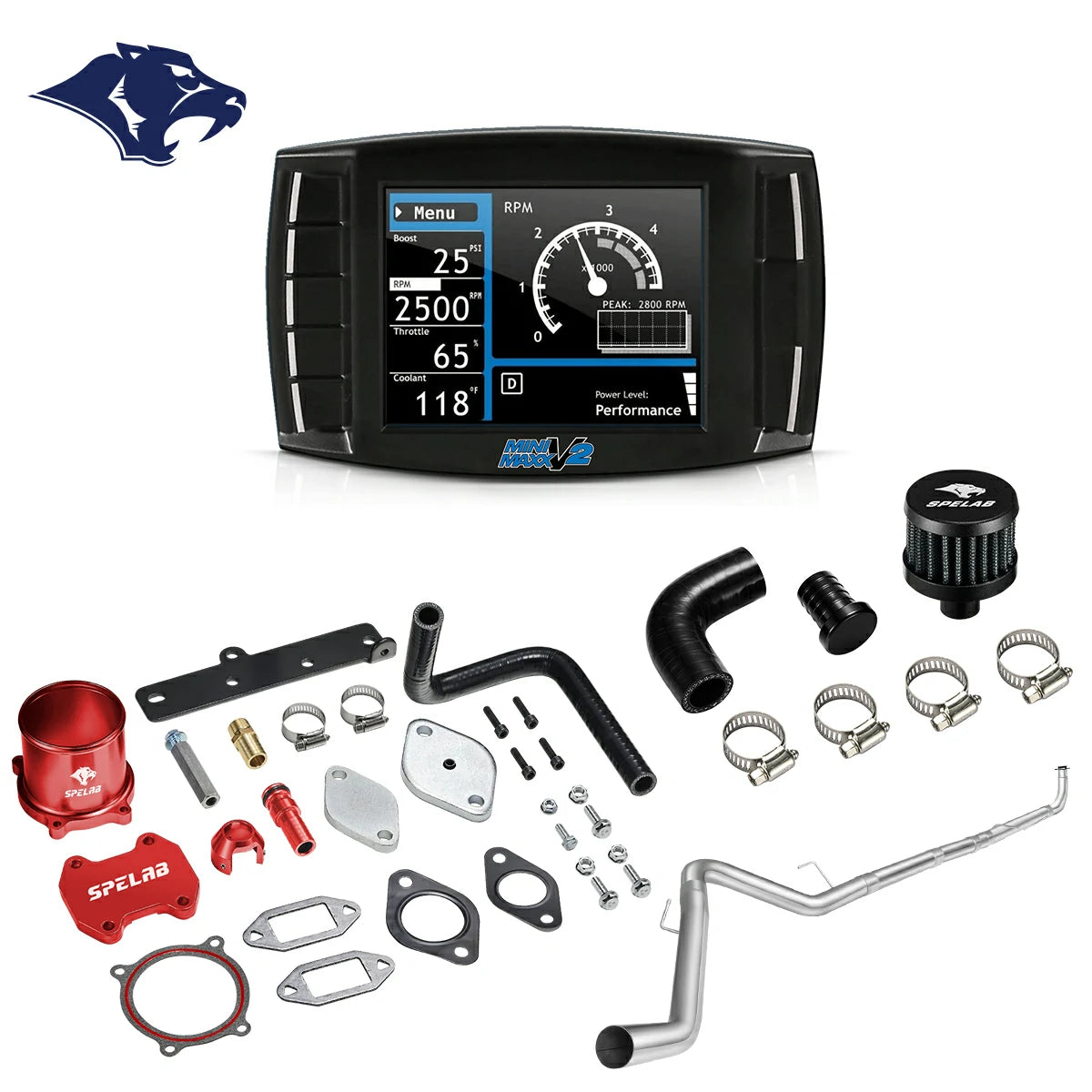 EGR/DPF/CCV/DEF Delete for 2013-2018 Dodge Ram 6.7L Diesel All-in-One Kit |SPELAB
