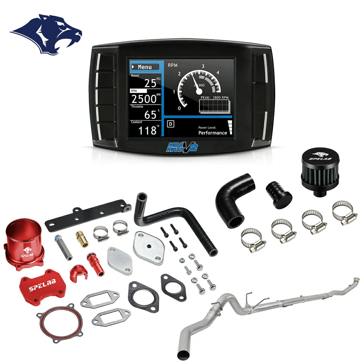 EGR/DPF/CCV/DEF Delete for 2013-2018 Dodge Ram 6.7L Diesel All-in-One Kit |SPELAB