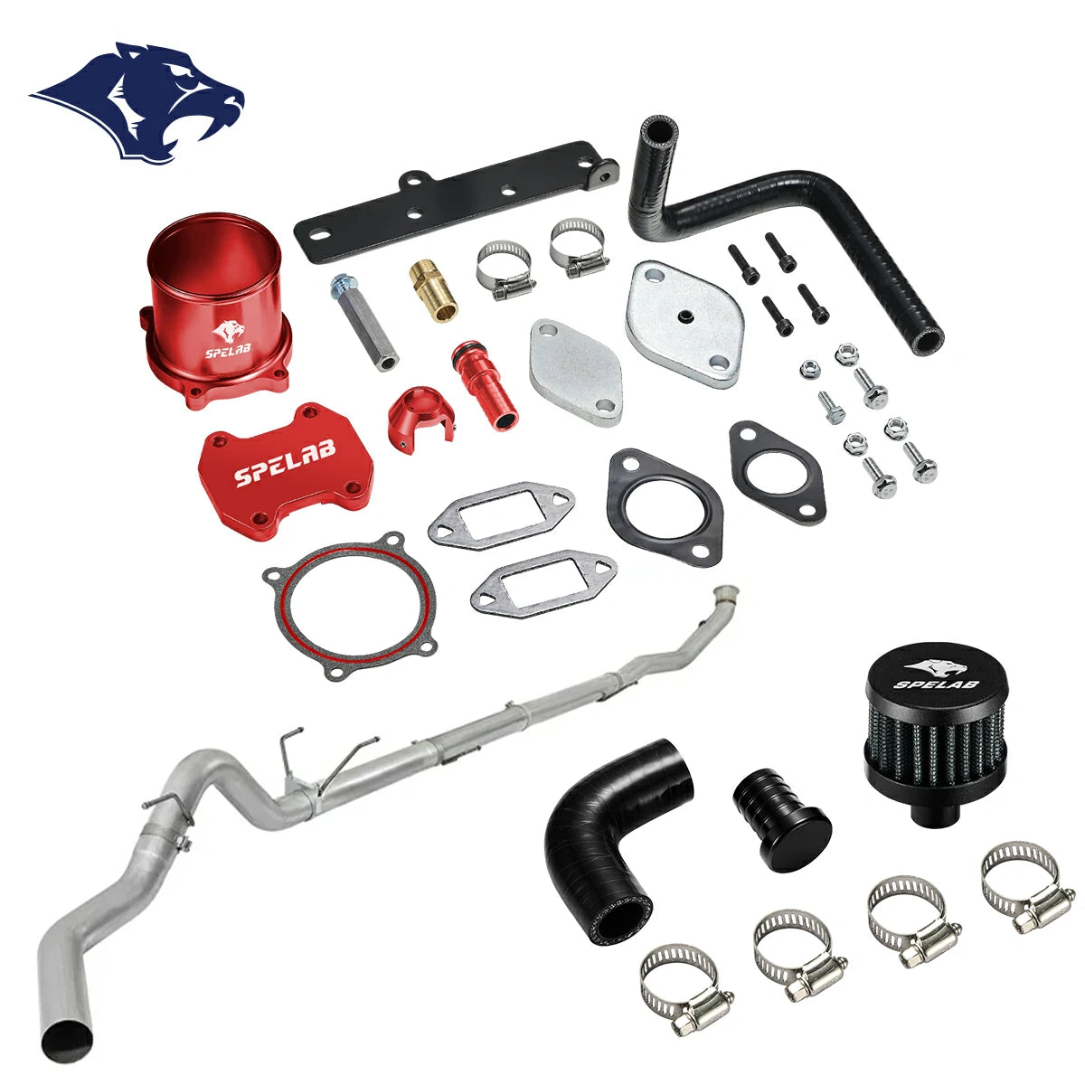 EGR/DPF/CCV/DEF Delete for 2013-2018 Dodge Ram 6.7L Diesel All-in-One Kit |SPELAB
