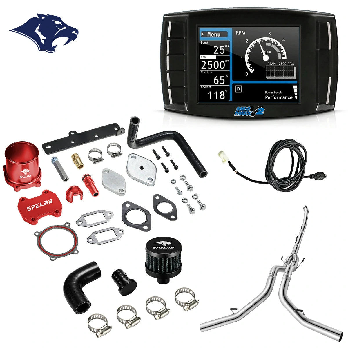 EGR/DPF/CCV/DEF Delete for 2013-2018 Dodge Ram 6.7L Diesel All-in-One Kit |SPELAB