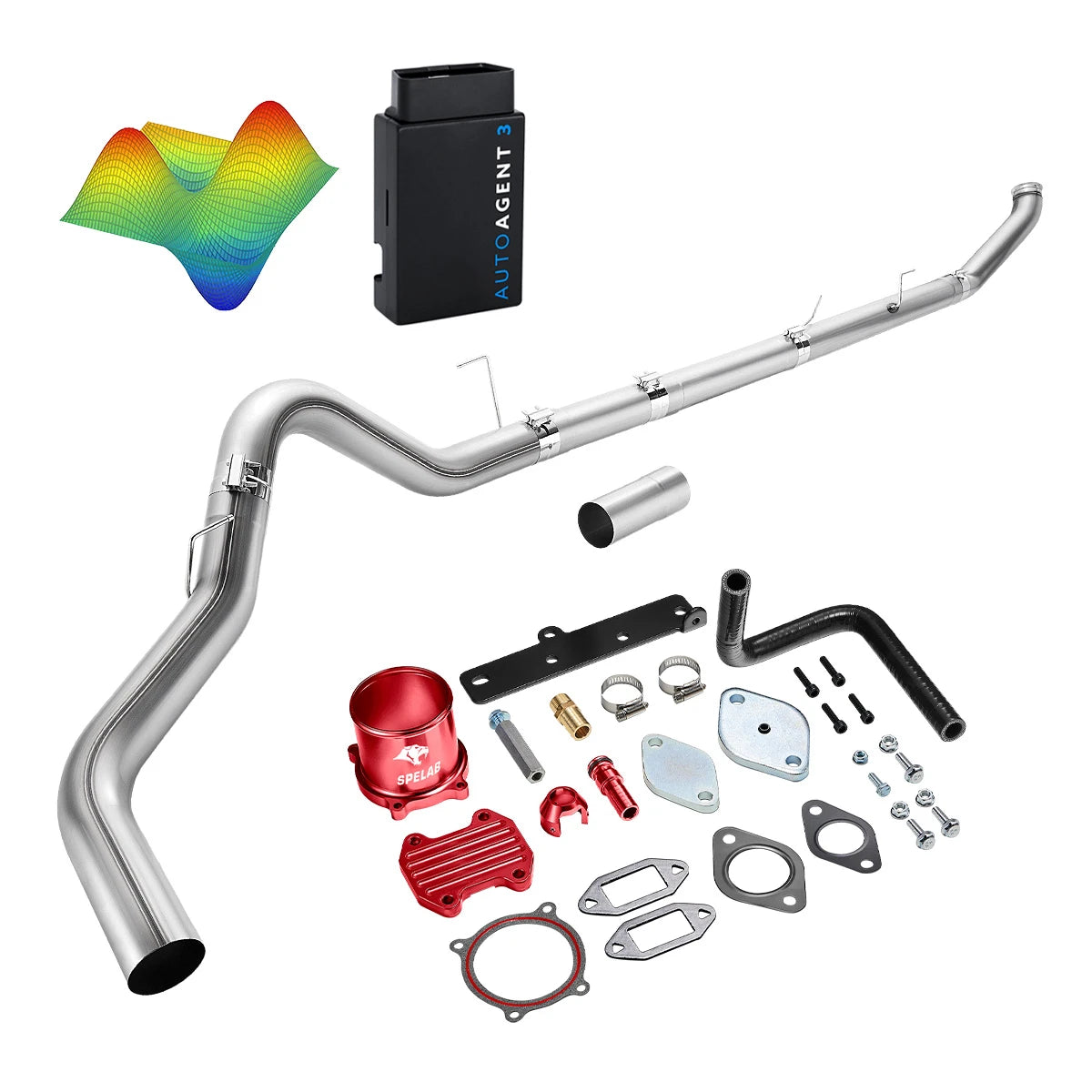 EZ LYNK Auto Agent 3 DPF/EGR All-in-One Delete Kit for 2013-2018 Dodge Ram 6.7L Diesel 2500 3500