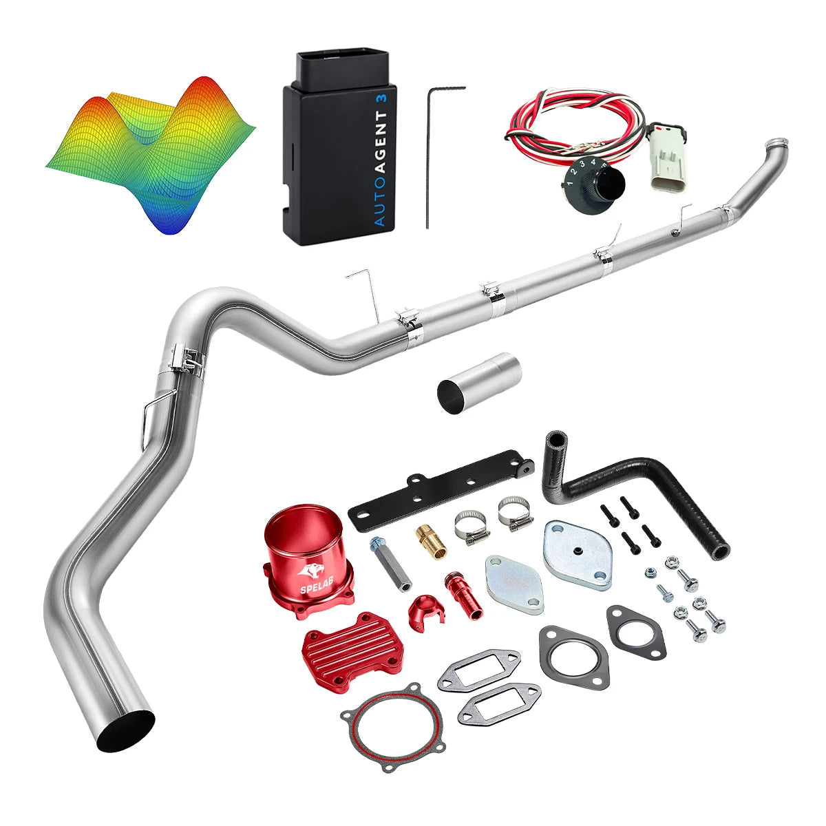 EZ LYNK Auto Agent 3 DPF/EGR All-in-One Delete Kit for 2013-2018 Dodge Ram 6.7L Diesel 2500 3500