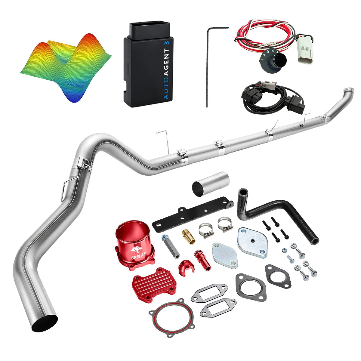 EZ LYNK Auto Agent 3 DPF/EGR All-in-One Delete Kit for 2013-2018 Dodge Ram 6.7L Diesel 2500 3500
