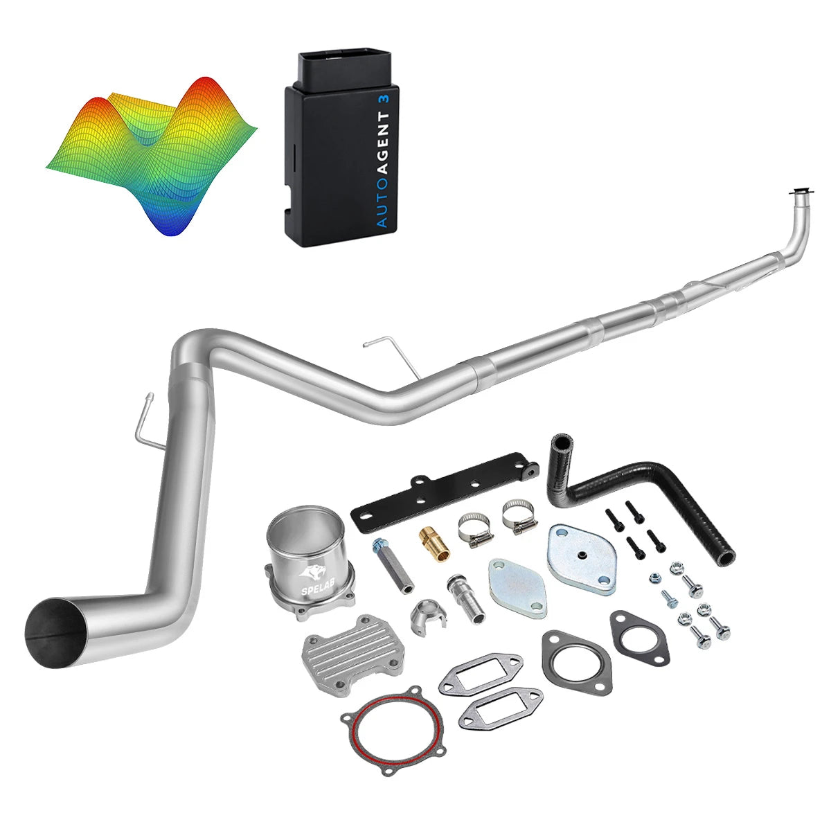 EZ LYNK Auto Agent 3 DPF/EGR All-in-One Delete Kit for 2013-2018 Dodge Ram 6.7L Diesel 2500 3500