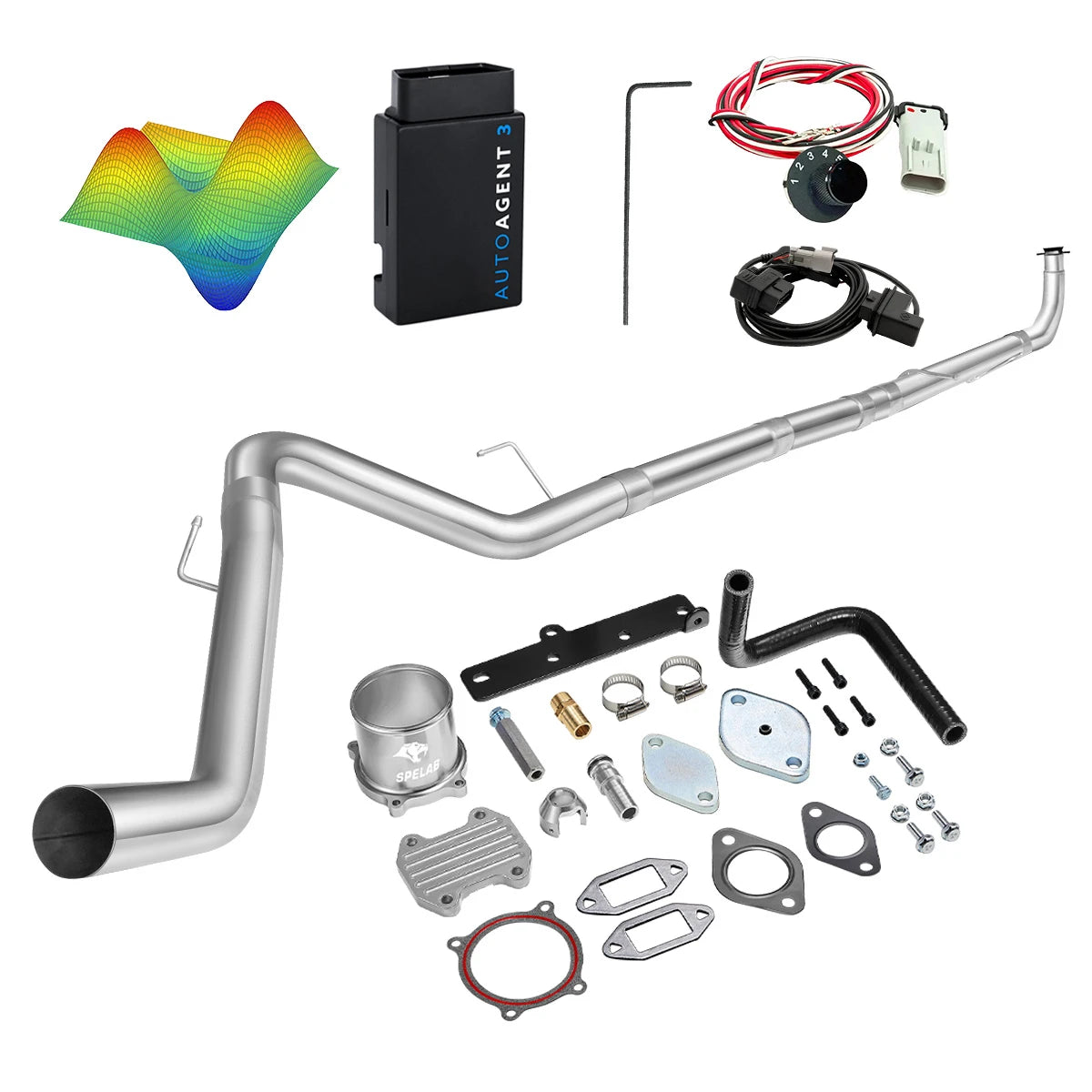 EZ LYNK Auto Agent 3 DPF/EGR All-in-One Delete Kit for 2013-2018 Dodge Ram 6.7L Diesel 2500 3500