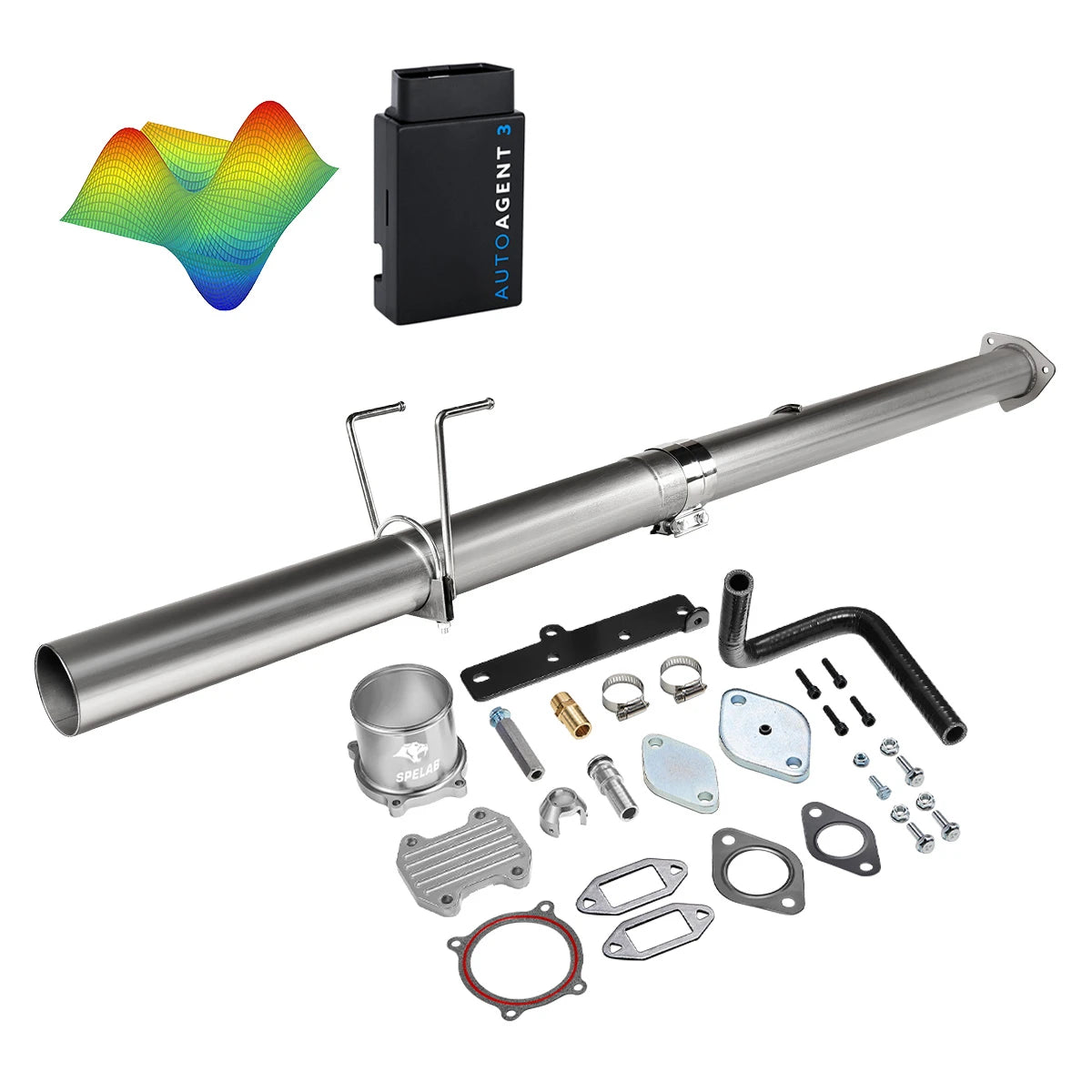EZ LYNK Auto Agent 3 DPF/EGR All-in-One Delete Kit for 2013-2018 Dodge Ram 6.7L Diesel 2500 3500