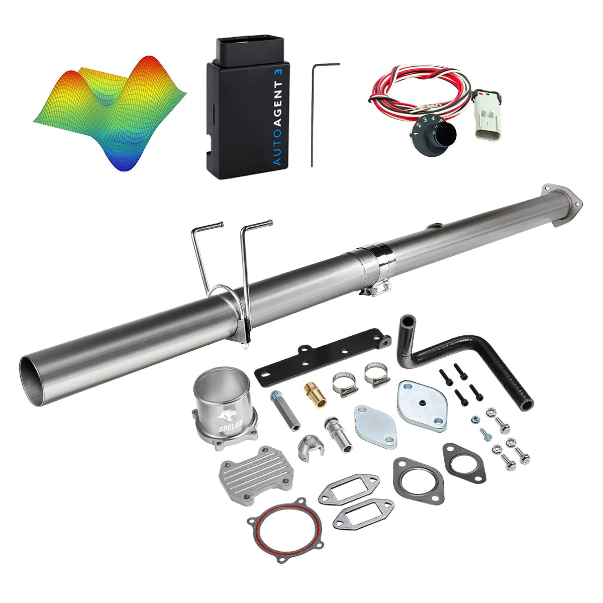 EZ LYNK Auto Agent 3 DPF/EGR All-in-One Delete Kit for 2013-2018 Dodge Ram 6.7L Diesel 2500 3500