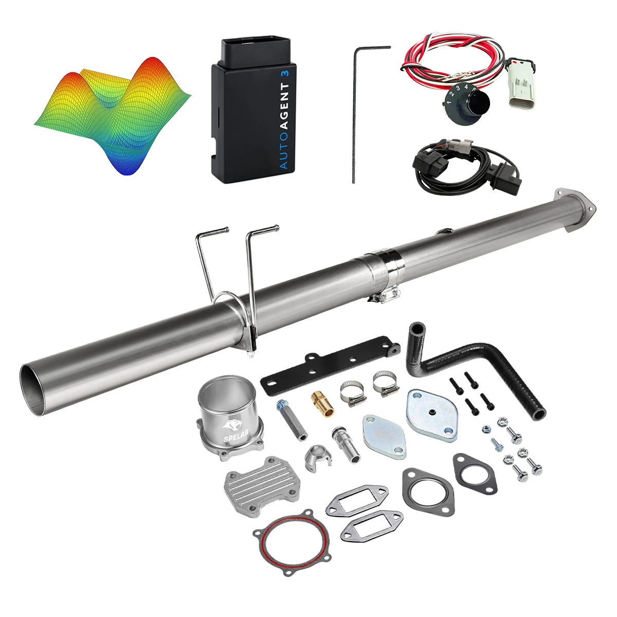 EZ LYNK Auto Agent 3 DPF/EGR All-in-One Delete Kit for 2013-2018 Dodge Ram 6.7L Diesel 2500 3500