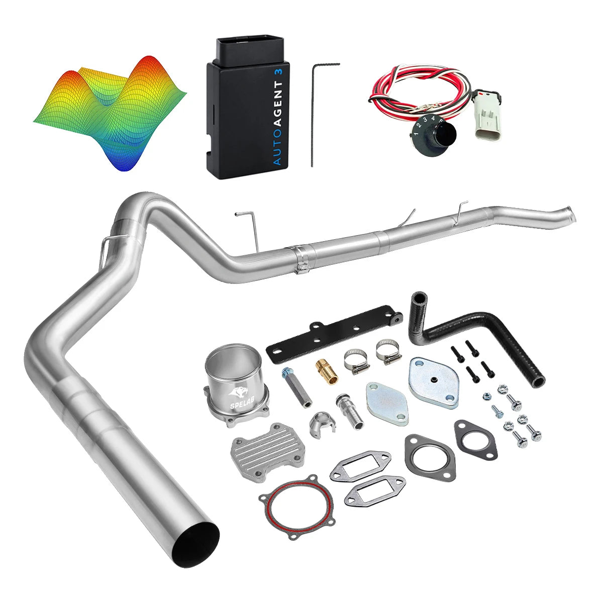 EZ LYNK Auto Agent 3 DPF/EGR All-in-One Delete Kit for 2013-2018 Dodge Ram 6.7L Diesel 2500 3500