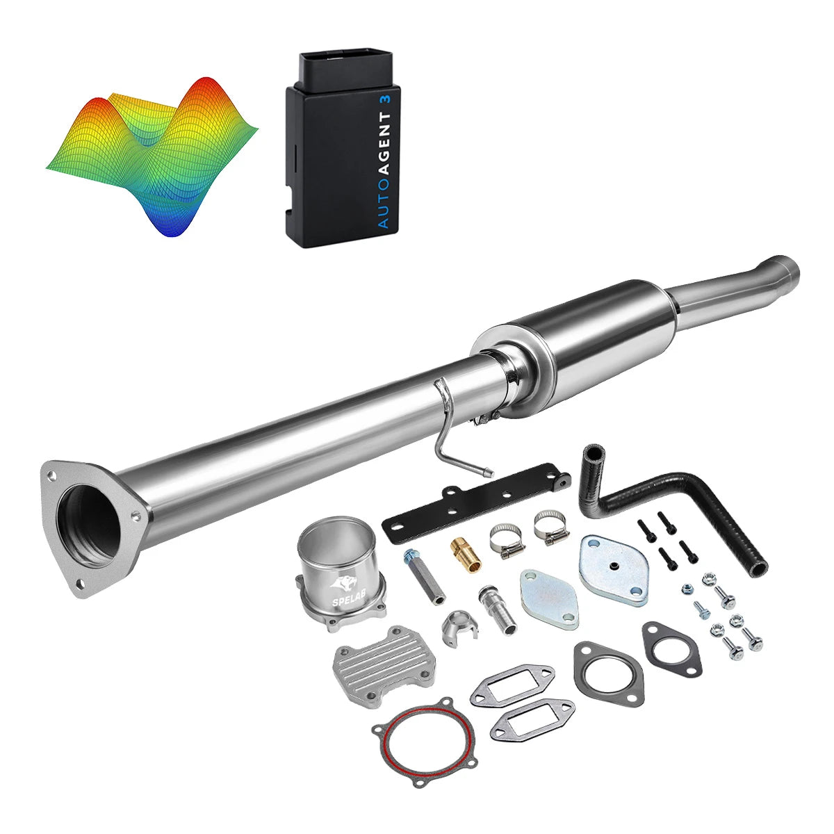 EZ LYNK Auto Agent 3 DPF/EGR All-in-One Delete Kit for 2013-2018 Dodge Ram 6.7L Diesel 2500 3500